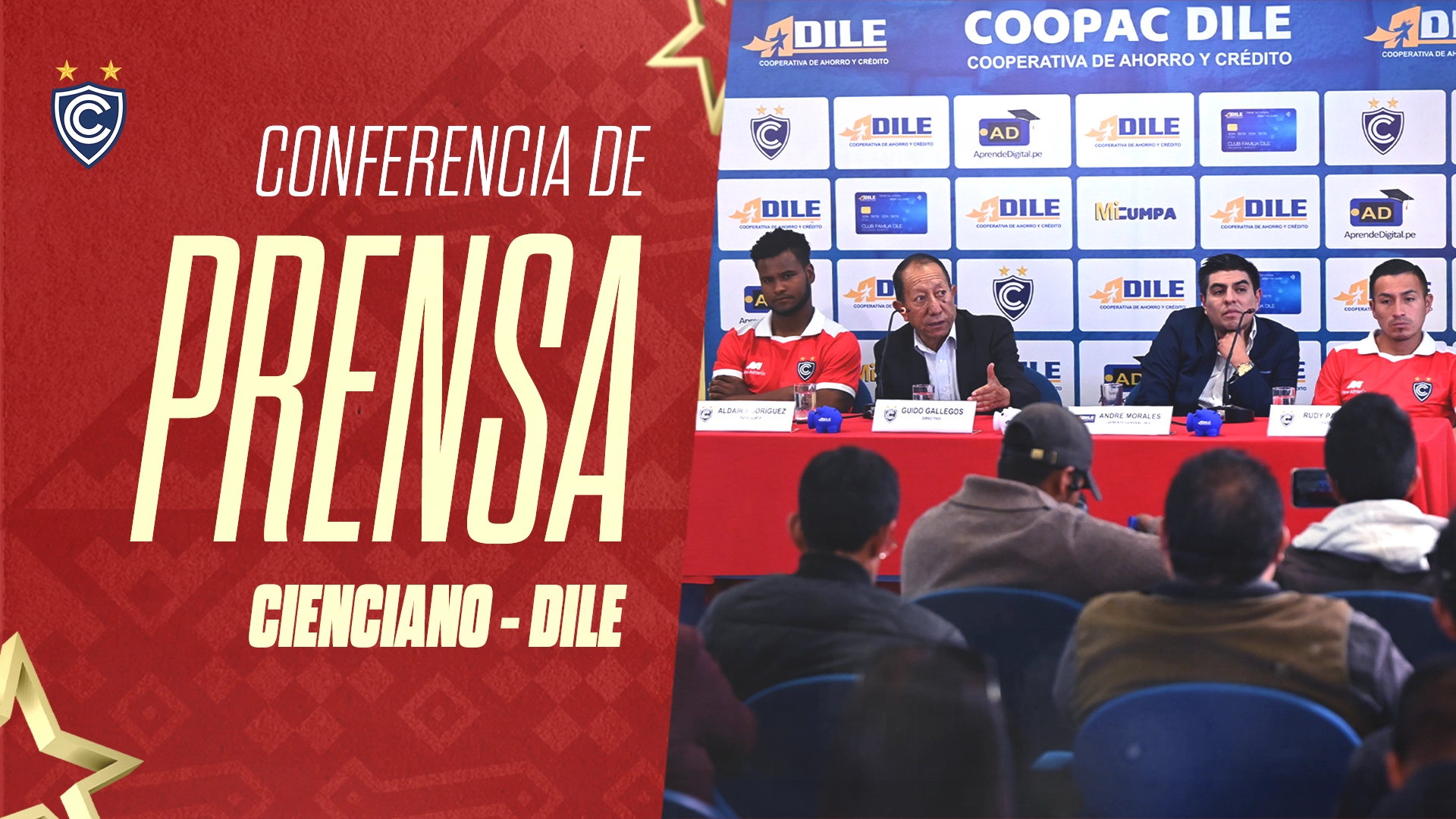 Conferencia de prensa | Presentación de DILE como nuevo auspiciador