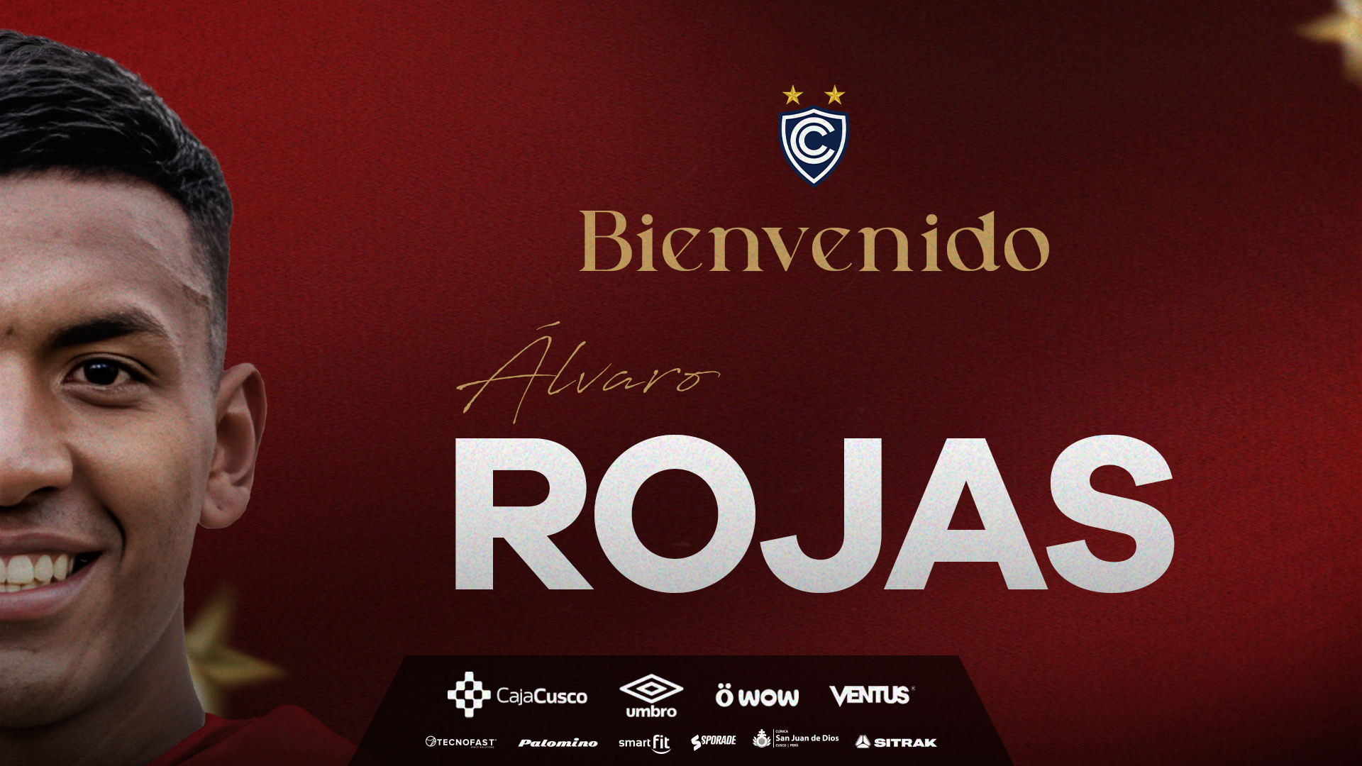 Álvaro Rojas es nuevo jugador de Cienciano - Club Cienciano